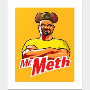 Walter White - Mr. Meth Posters and Art